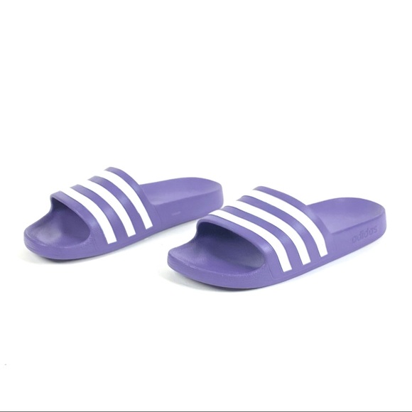 Adidas Women's Purlpe Adilette Aqua Slide Sandal - Picture 2 of 7